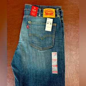 NWT Levi’s 514 Straight jeans MENS 38x30